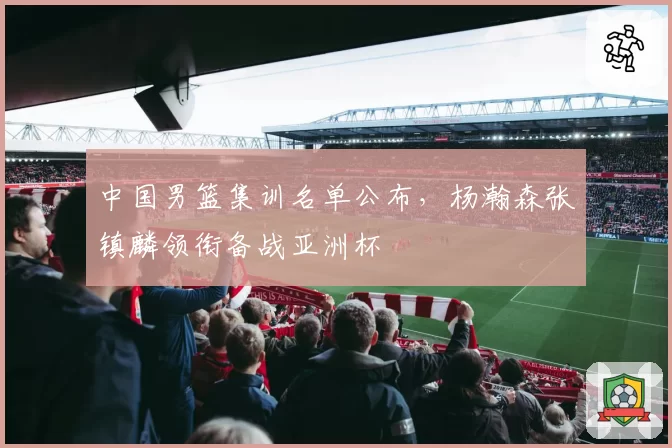中国男篮集训名单公布，杨瀚森张镇麟领衔备战亚洲杯